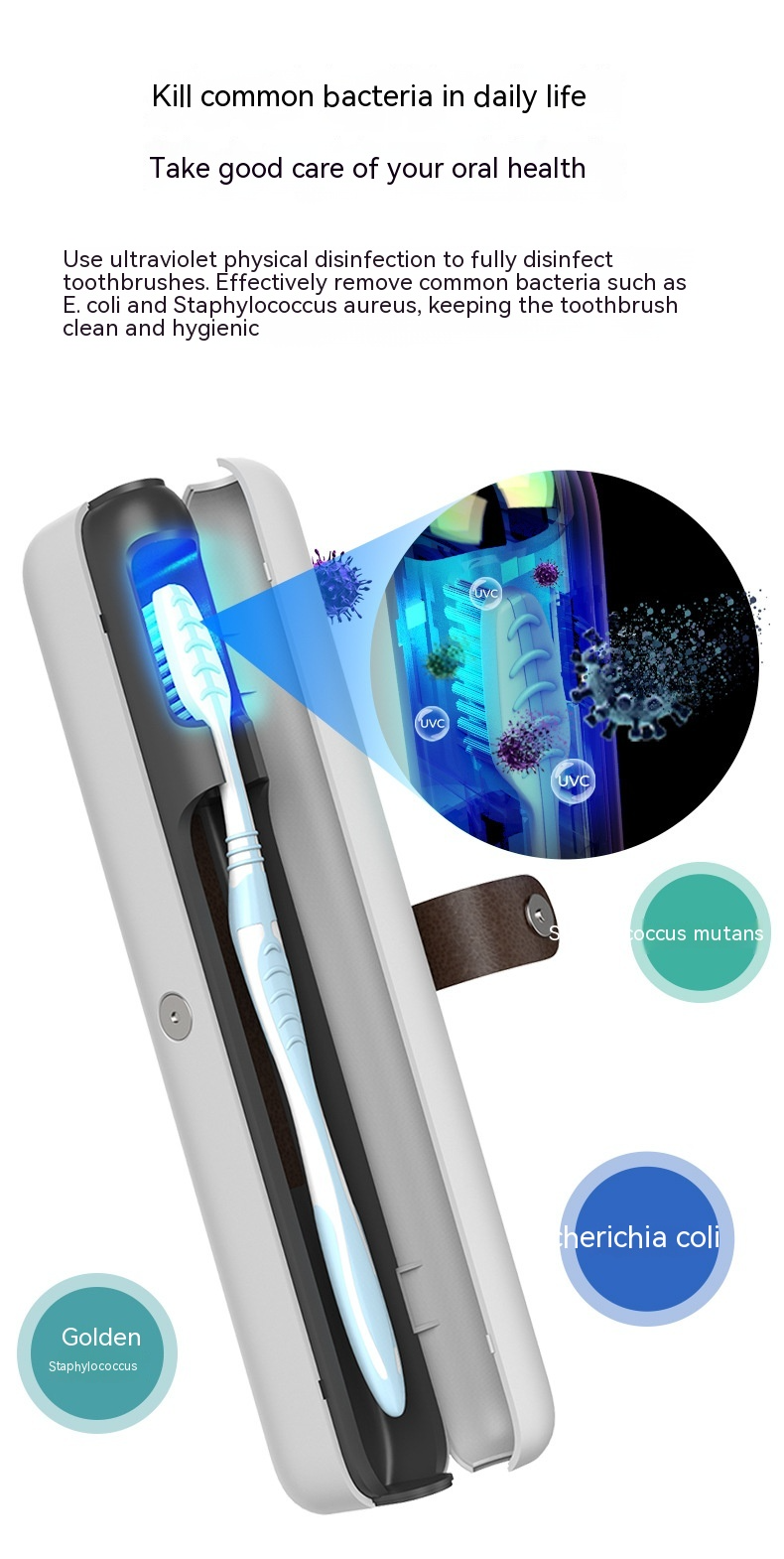 LumiCare- Portable Toothbrush Sterilizer